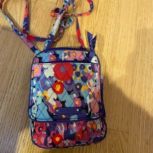 Vera Bradley Floral Mini Hipster